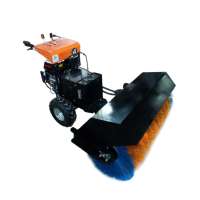 HAO HONG professional walk behind sweeper big power hydraulic sweeping machine