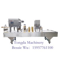 Alcohol-free sanitizing Wipes cans  barrels basket filling sealing machine